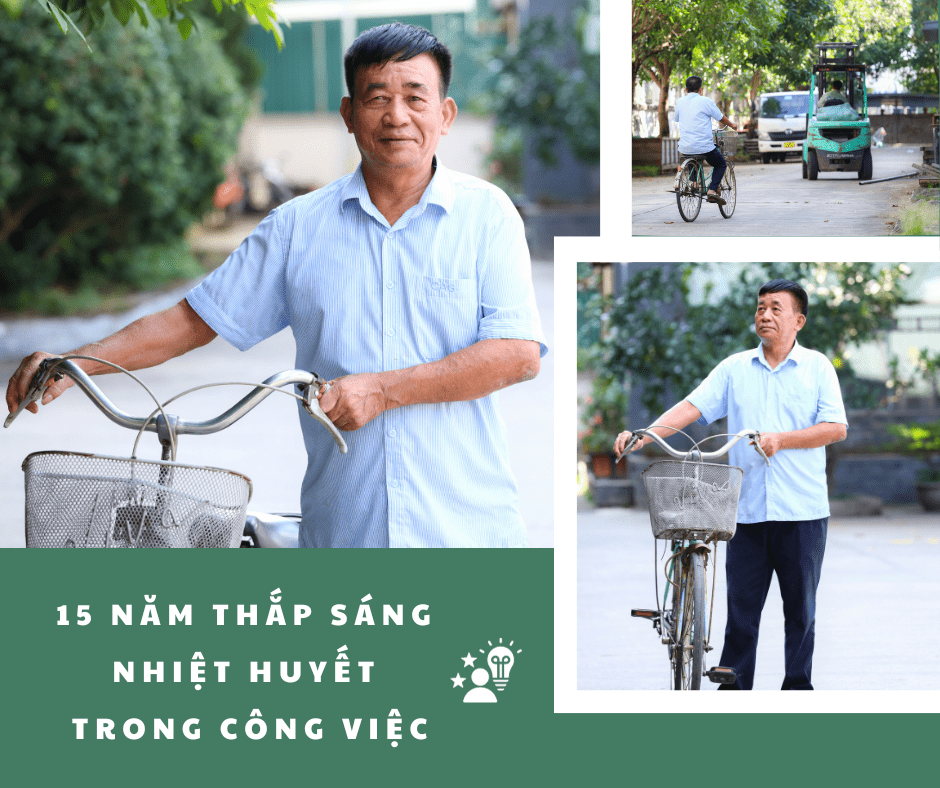 15 năm thắp sáng nhiệt huyết trong công việc